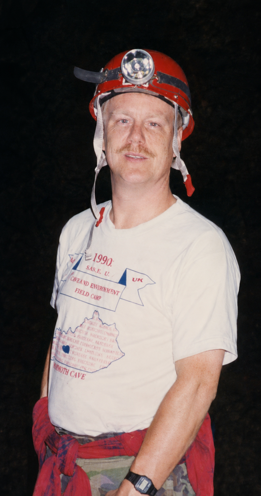 Norm Rogers, author of Underground Legacy, cave restoration volunteer at Mammoth Cave National Park